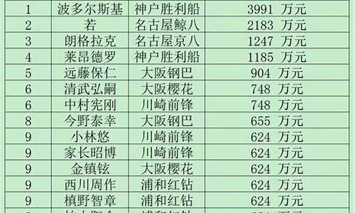 2014中超年薪_2014中超冠军